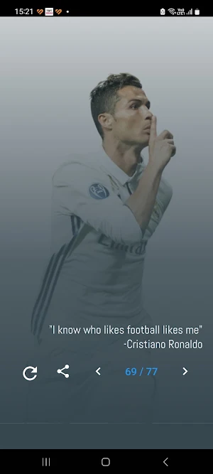 Cristiano Ronaldo Quotes - CR7 Screenshot 0