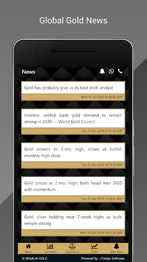 Regalia Gold Screenshot 2