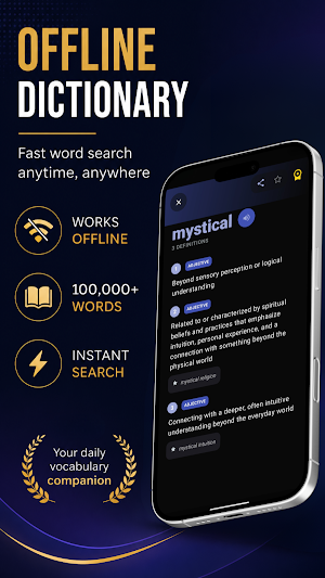PureDict - Offline Dictionary Screenshot 0