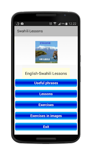 English Swahili Lessons Screenshot 0