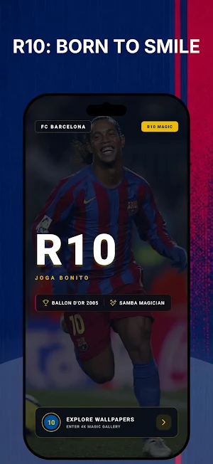 Ronaldinho Wallpaper 4K Screenshot 0