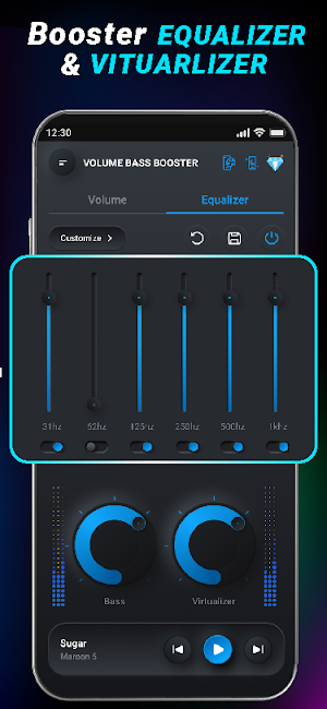 Volume Booster - Bass Booster Screenshot 3