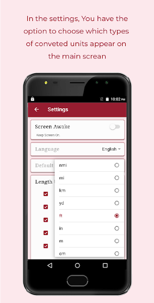 Length Converter - convert m, km, miles, yard Screenshot 3