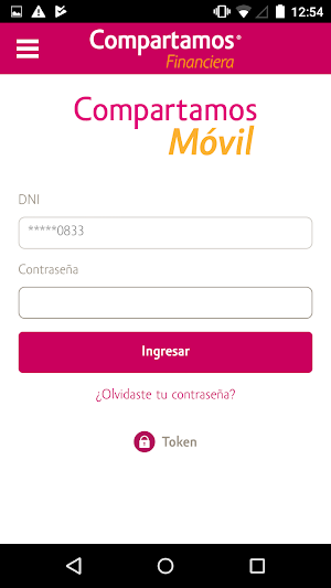 Compartamos Móvil Perú Screenshot 0
