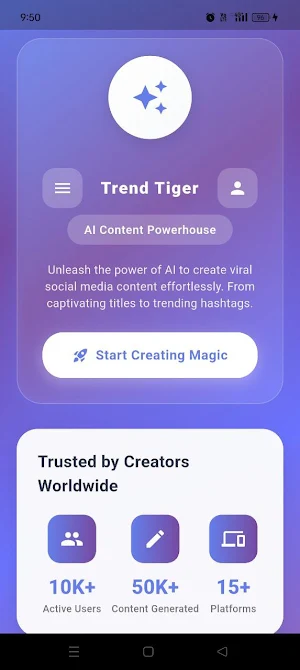 Trend Tiger Screenshot 0