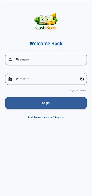 Cash Book Screenshot 1