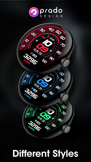 PRADO X140 Digital Watch Face Screenshot 3