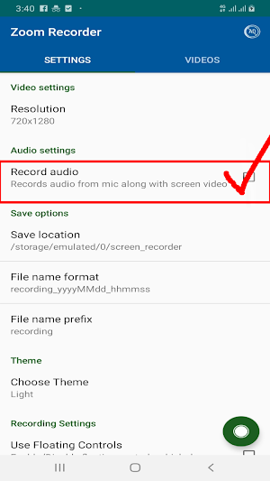 Video Recorder for Zoom Cloud Meetings Screenshot 0