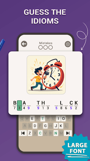 Cryptogram Quiz Screenshot 3