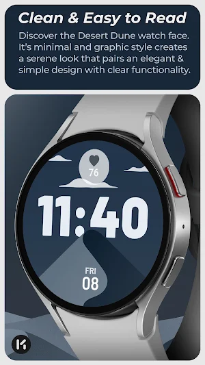 Desert Dune Watch Face Screenshot 1