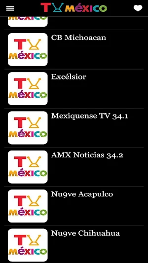 TV Mexico Señal Abierta Screenshot 0