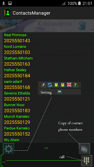 Contacts Manager for business Screenshot 2