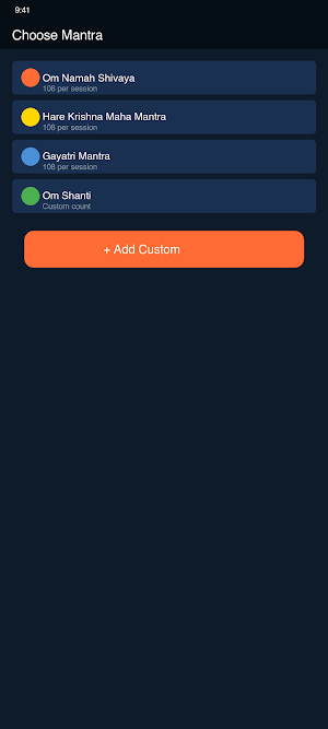 Mantra Counter Screenshot 1