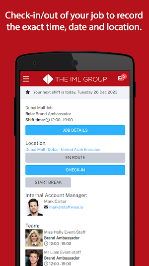 IMLStaffHub Screenshot 1