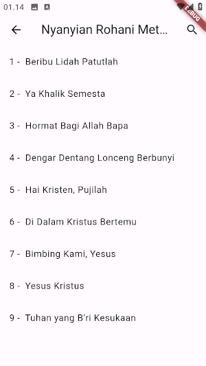 Nyanyian Rohani Methodist-NRM Screenshot 1
