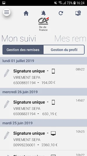 Ma Signature EDI Screenshot 1