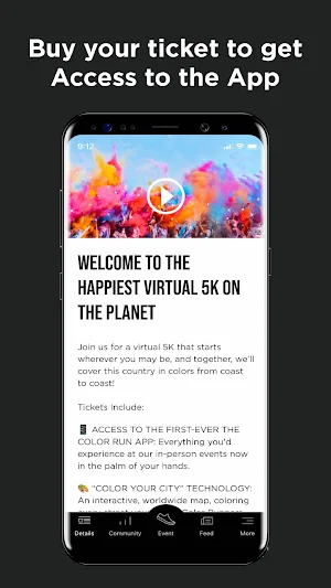 The Color Run: Virtual 5K Screenshot 1