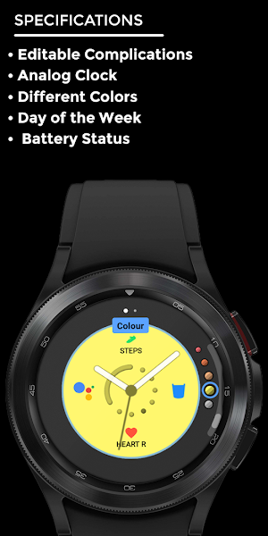 Night 35 - watch face Screenshot 3