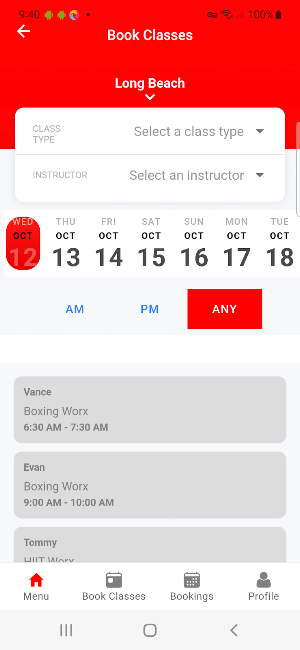 HardWorx Fitness Screenshot 2