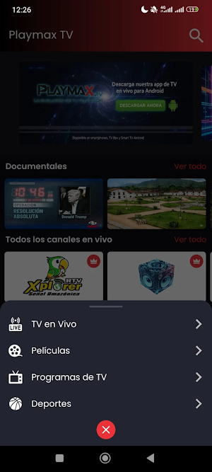 Playmax TV Screenshot 2
