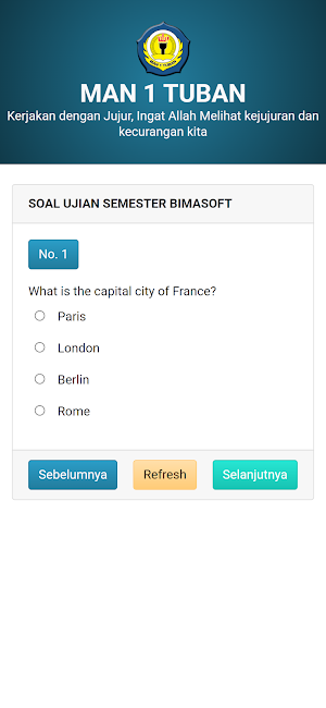 MAN 1 TUBAN Screenshot 0