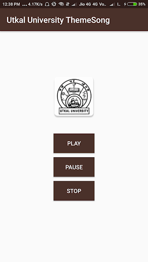 Utkal University Theme Song Screenshot 0