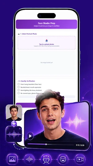 SadTalker: Ai Video App Hint Screenshot 1