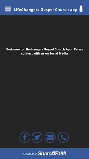 LifeChangers Gospel Church app Screenshot 1
