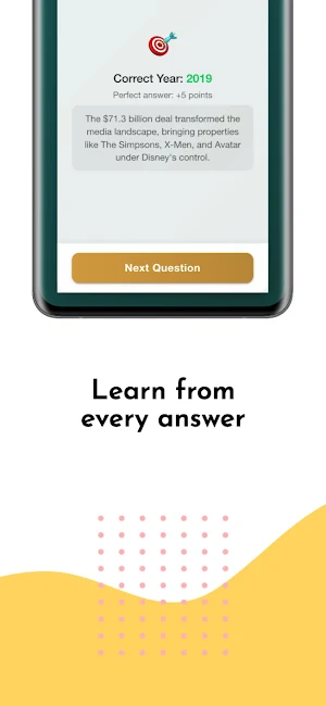 Yearly Trivia: History Quiz Screenshot 3