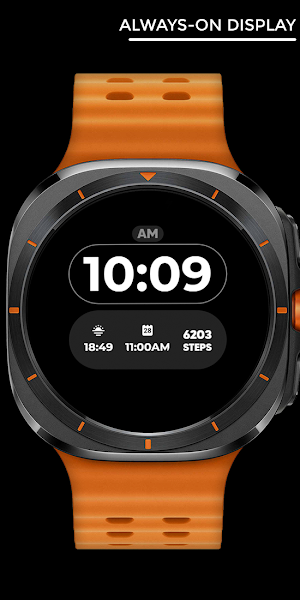 Night 86 - watch face Screenshot 2