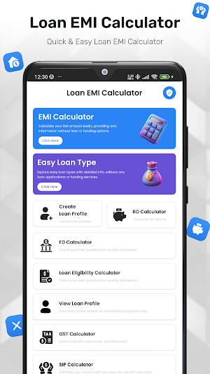 Loan EMI Calculator Screenshot 0