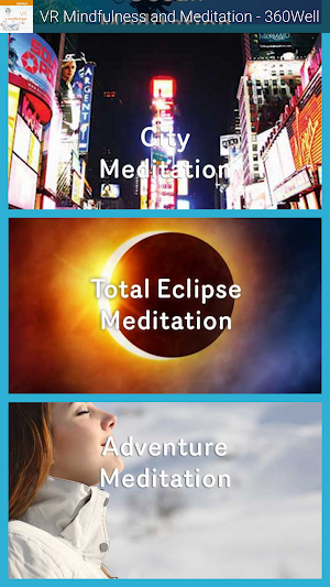 360Well - VR Mindfulness, Medi Screenshot 1