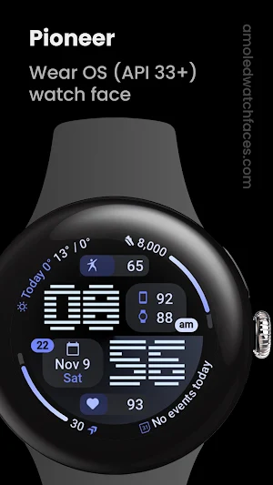 Pioneer Watch Face Screenshot 0