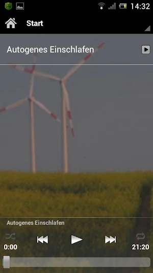 Autogenes Einschlafen Screenshot 1