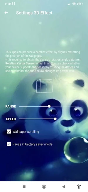 Kawaii Wallpaper 3D | Live Screenshot 0