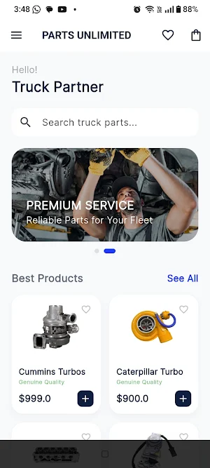 The Parts Unlimited Screenshot 0