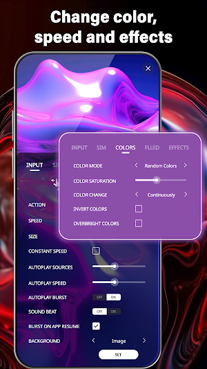 Magic Fluids: Fluid Wallpaper Screenshot 1