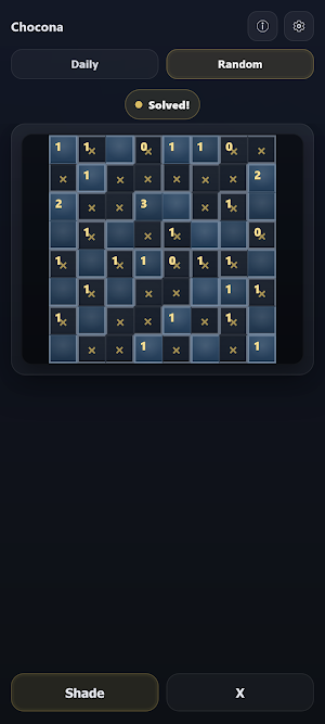 Chocona - Area Fill Puzzle Screenshot 2