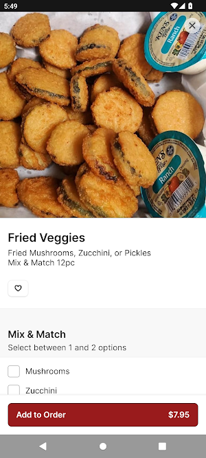 TJ's Pizza & Wings Screenshot 2