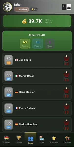 Idle Eleven – Football Club Screenshot 2
