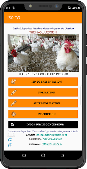 Institut Supérieur Privé de Te Screenshot 1