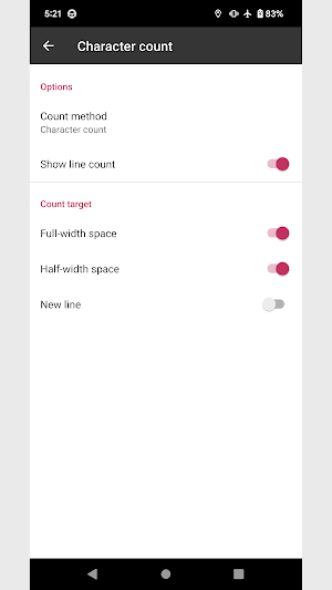 Category Notes Screenshot 3