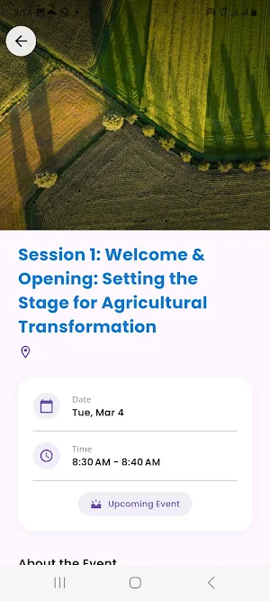 IITA Events Screenshot 3