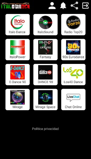 Italo Dance FM - Radio Dance Screenshot 0