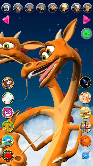 Talking 3 Headed Dragon Screenshot 3