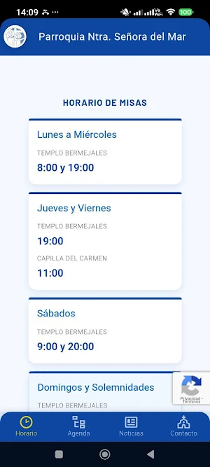 Parroquia Ntra. Señora del Mar Screenshot 0