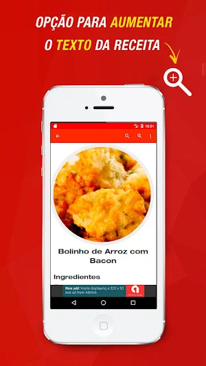 Receitas de Bolinho de Arroz Screenshot 2