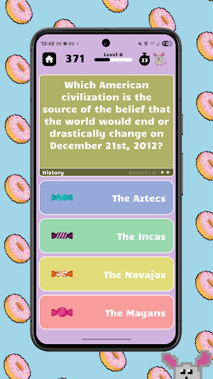 Trivia Treats: Sweet Quiz Game Screenshot 0