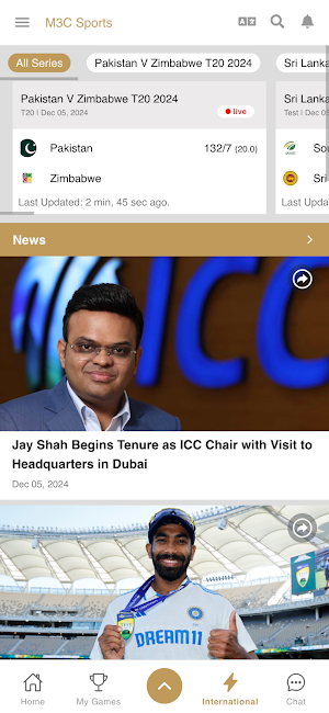 M3C Sports Screenshot 1