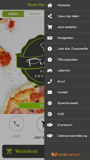 Piamo Pizza and more Screenshot 1